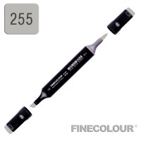 Маркер спиртовой Finecolour Brush 255 серый тонер №5 TG255 (EF102-255)