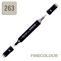 Маркер спиртовой Finecolour Brush 263 желтовато-серый №5 YG263 (EF102-263)