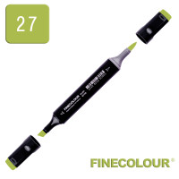 Маркер спиртовой Finecolour Brush 027 травяной YG27 (EF102-27)