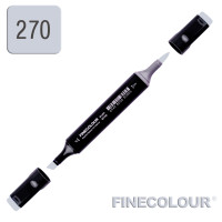 Маркер спиртовой Finecolour Brush 270 резкий серый №4 CG270 (EF102-270)