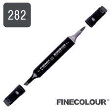 Маркер спиртовий Finecolour Brush 282 нейтральний сірий №10 NG282 (EF102-282)