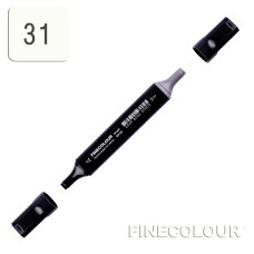 Маркер спиртовий Finecolour Brush 031 білий віск YG31 (EF102-31N)