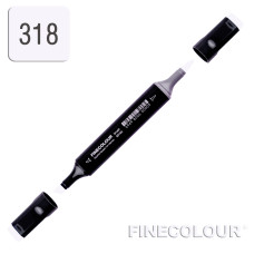 Маркер спиртовий Finecolour Brush 318 гліцинія BV318 (EF102-318N)