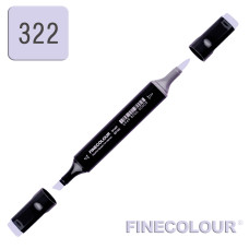 Маркер спиртовий Finecolour Brush 322 чорнослив BV322 (EF102-322N)