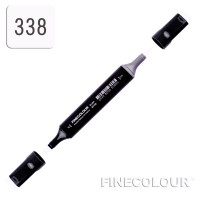 Маркер спиртовой Finecolour Brush 338 бледно-фиолетовый RV338 (EF102-338N)