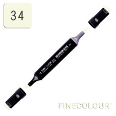 Маркер спиртовий Finecolour Brush 034 жовта мімоза YG34 (EF102-34N)
