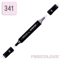 Маркер спиртовой Finecolour Brush 341 розовая гвоздика RV341 (EF102-341N)