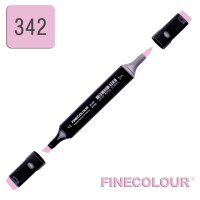 Маркер спиртовой Finecolour Brush 342 розовая садовая RV342 (EF102-342N)