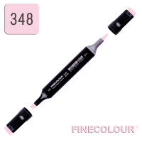 Маркер спиртовой Finecolour Brush 348 чистый розовый R348 (EF102-348N)