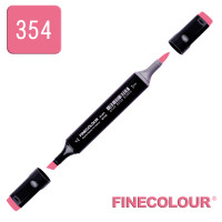 Маркер спиртовой Finecolour Brush 354 коралловый R354 (EF102-354N)