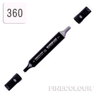 Маркер спиртовой Finecolour Brush 360 розово-белый R360 (EF102-360N)