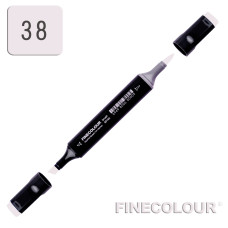Маркер спиртовий Finecolour Brush 038 пурпурно-сірий №4 PG38 (EF102-38)