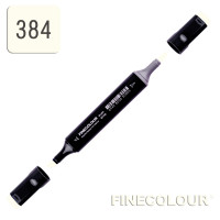 Маркер спиртовой Finecolour Brush 384 бледный лимон YG384 (EF102-384N)
