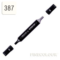 Маркер спиртовой Finecolour Brush 387 бледно-желтый Y387 (EF102-387N)