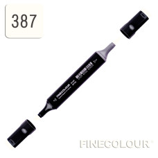 Маркер спиртовий Finecolour Brush 387 блідо-жовтий Y387 (EF102-387N)