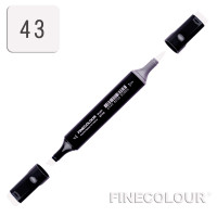 Маркер спиртовой Finecolour Brush 043 пурпурно-серый №3 PG43 (EF102-43N)