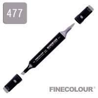 Маркер спиртовой Finecolour Brush 477 оттеночный серый №6 SG477 (EF102-477N)