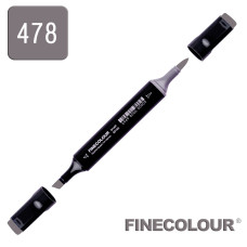 Маркер спиртовий Finecolour Brush 478 відтінковий сірий №7 SG478 (EF102-478N)