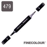 Маркер спиртовой Finecolour Brush 479 оттеночный серый №8 SG479 (EF102-479N)