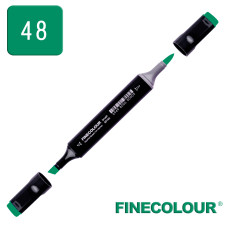 Маркер спиртовий Finecolour Brush 048 зелений G48 (EF102-48)