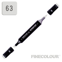 Маркер спиртовой Finecolour Brush 063 серо-зеленый №4 GG63 (EF102-63)