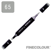 Маркер спиртовой Finecolour Brush 065 серо-зеленый №6 GG65 (EF102-65)
