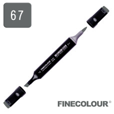 Маркер спиртовий Finecolour Brush 067 сіро-зелений №8 GG67 (EF102-67)