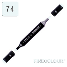 Маркер спиртовий Finecolour Brush 074 хлолодний відтінок блакитного BG74 (EF102-74N)