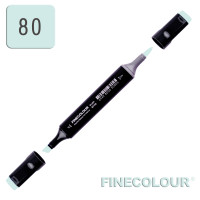 Маркер спиртовой Finecolour Brush 080 зеленый горизонт G80 (EF102-80N)