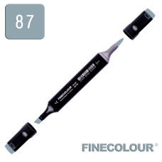 Маркер спиртовий Finecolour Brush 087 сіро-синій №6 BG87 (EF102-87)