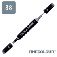 Маркер спиртовой Finecolour Brush 088 серо-синий №7 BG88 (EF102-88)