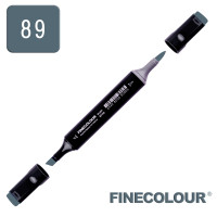 Маркер спиртовой Finecolour Brush 089 серо-синий №8 BG89 (EF102-89)
