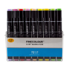 Набор маркеров Finecolour Brush 72 цвета (EF102-TB72)