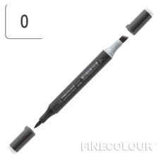 Маркер спиртовой Finecolour Brush-mini размывка 0 (EF103-0)