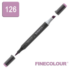 Маркер спиртовий Finecolour Brush-mini 126 виноградний темний V126 (EF103-126)