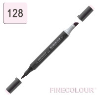 Маркер спиртовой Finecolour Brush-mini 128 розовая мла RV128 (EF103-128)