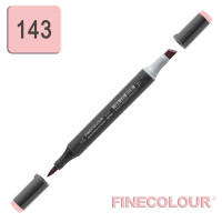 Маркер спиртовой Finecolour Brush-mini 143 шпинель розовая R143 (EF103-143)
