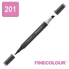 Маркер спиртовий Finecolour Brush-mini 201 світло-вишневий RV201 (EF103-201)