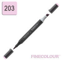 Маркер спиртовой Finecolour Brush-mini 203 мальва V203 (EF103-203)