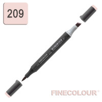 Маркер спиртовой Finecolour Brush-mini 209 темная роза RV209 (EF103-209)