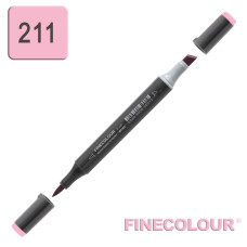 Маркер спиртовой Finecolour Brush-mini 211 нежный розовый RV211 (EF103-211)
