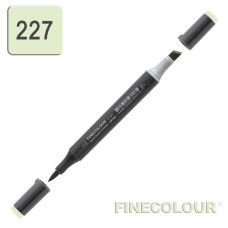 Маркер спиртовой Finecolour Brush-mini 227 желтовато-зеленый YG227 (EF103-227)