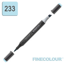 Маркер спиртовой Finecolour Brush-mini 233 бледная бирюза BG233 (EF103-233)
