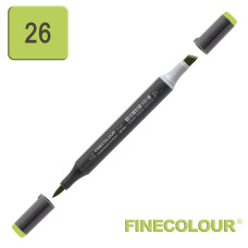 Маркер спиртовий Finecolour Brush-mini 026 шартрез YG26 (EF103-26)