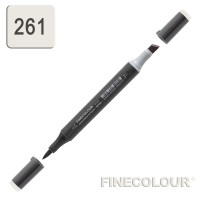 Маркер спиртовой Finecolour Brush-mini 261 желтовато-серый №3 YG261 (EF103-261)