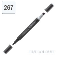 Маркер спиртовой Finecolour Brush-mini 267 резкий серый №1 CG267 (EF103-267)