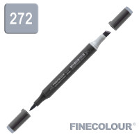 Маркер спиртовой Finecolour Brush-mini 272 резкий серый №7 CG272 (EF103-272)