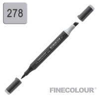 Маркер спиртовой Finecolour Brush-mini 278 нейтральный серый №4 NG278 (EF103-278)