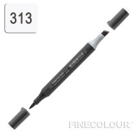 Маркер спиртовой Finecolour Brush-mini 313 нейтральный серый №0 NG313 (EF103-313)