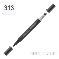 Маркер спиртовий Finecolour Brush-mini 313 нейтральний сірий №0 NG313 (EF103-313)
